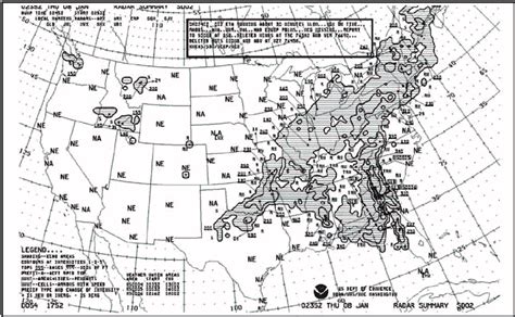 Radar Summary Chart Aviation