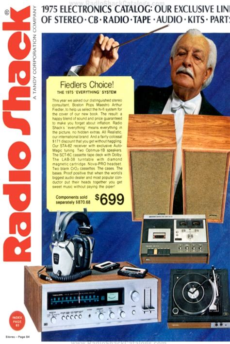 Radio Shack Catalog 1975