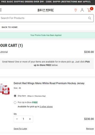 Rally House 25 Off Coupon First Order Printable