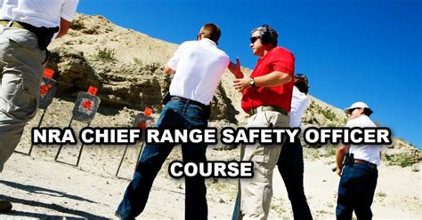 Ohio Requirements for Range Safety Officer Training