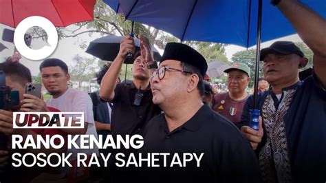 Nggak Nyangka! Rano Karno Pernah Main Opera Bareng Ray Sahetapy, Lho!