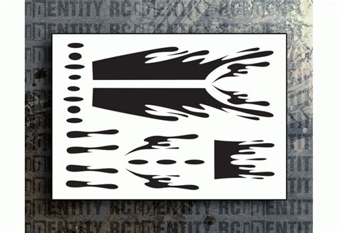 Rc Car Paint Mask Templates