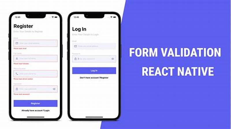 React Native Form Validation