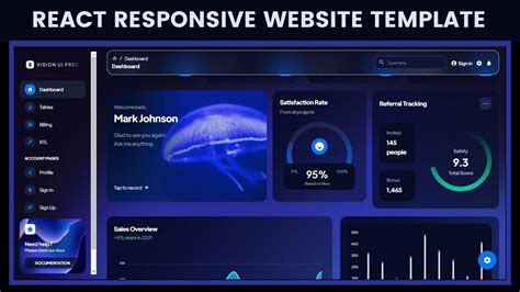 React Template Website