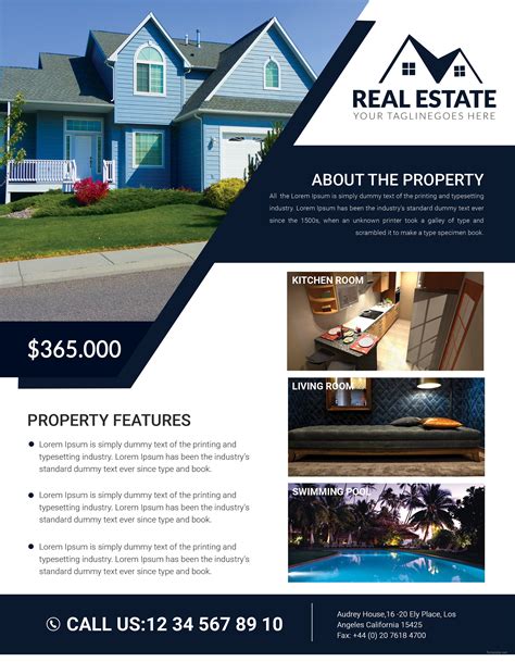 Real Estate Flyer Templates Free Download