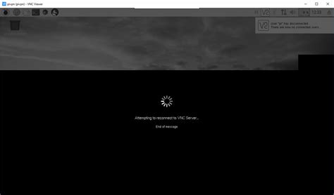 RealVNC Server Black Screen Windows 1.0