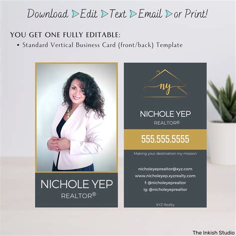 Realtor Business Card Template