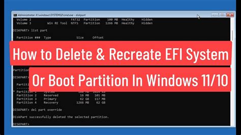 Recreate Boot Partition DOS