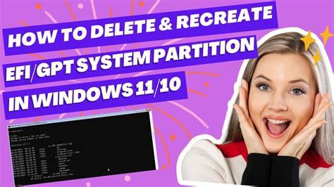Recreate Boot Partition GPT
