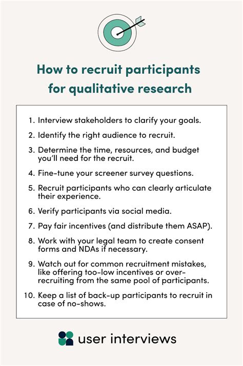 Recruit Participants
