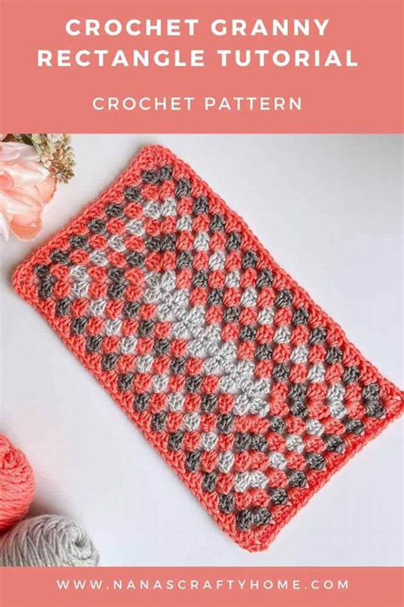 Rectangular Granny Square Pattern
