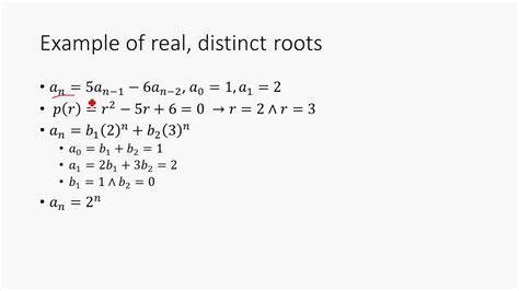 Recurrence Relation