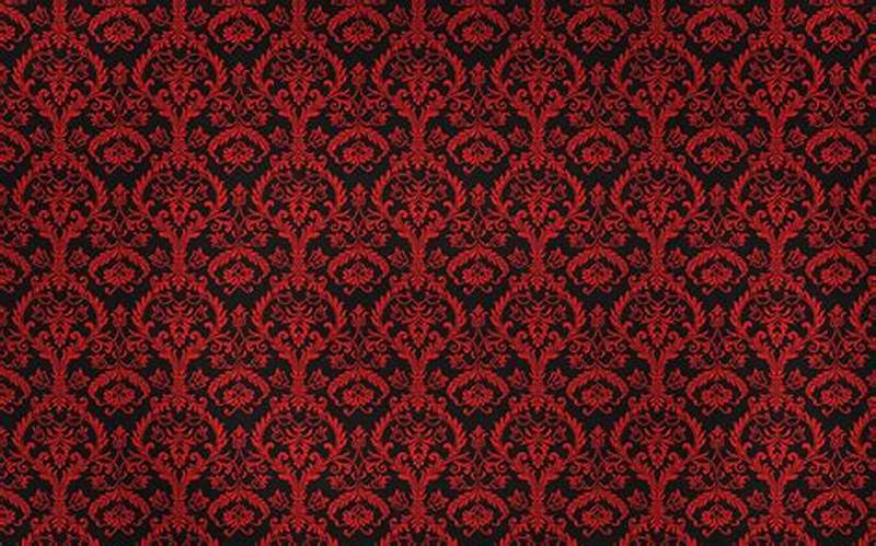Red Background Pattern
