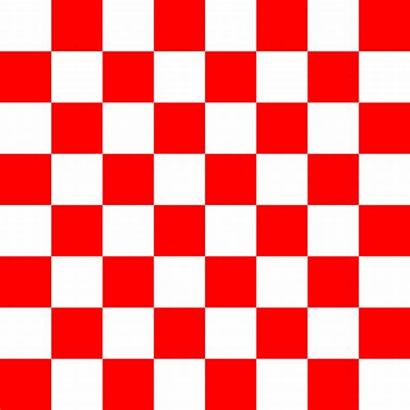 Red Checker Pattern