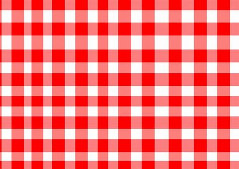 Red Checkered Pattern