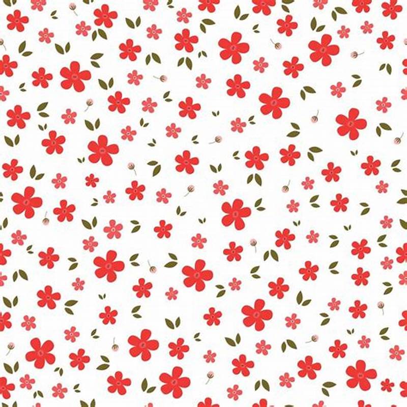 Red Flower Pattern
