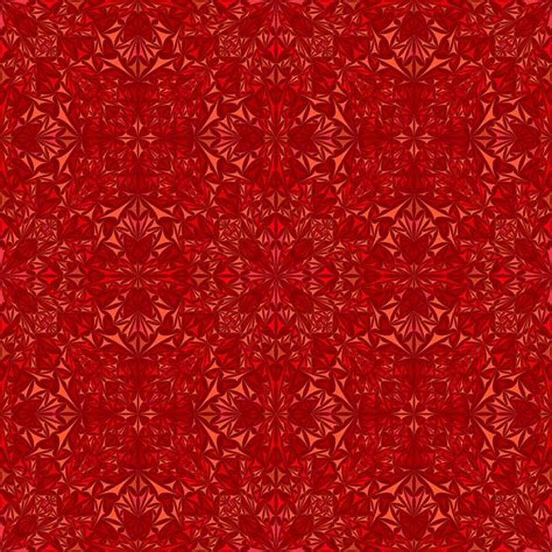 Red Pattern Background