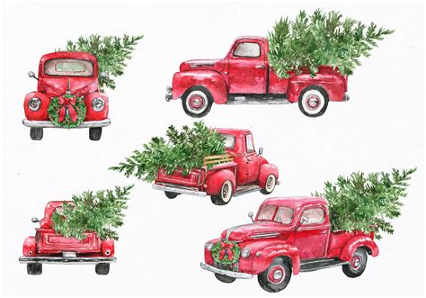 Red Truck Printable
