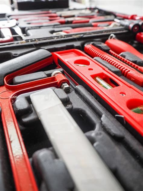 Red and Black Tools