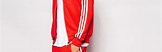Red and White Adidas Tracksuit