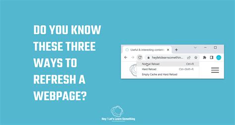 Refresh Webpage