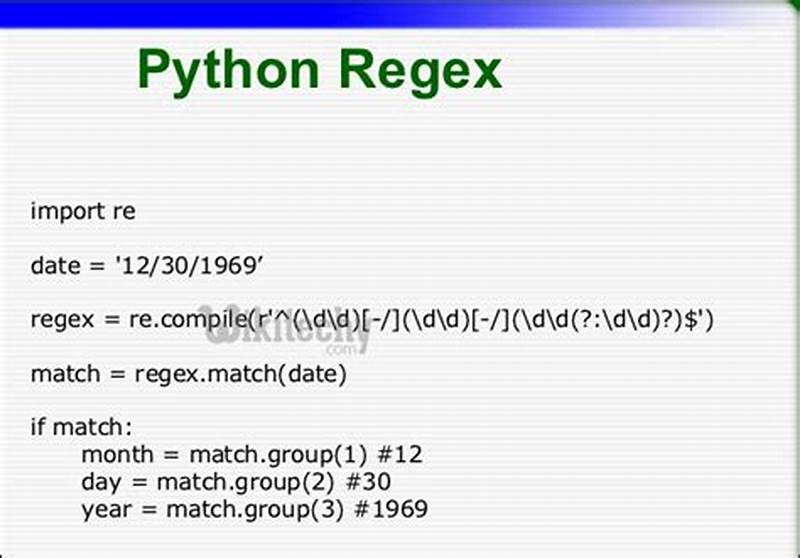 Regex Find Pattern In String Python