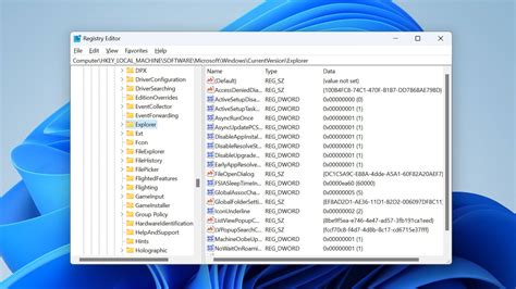 Registry Editor