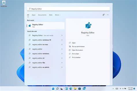 Registry Editor Windows 11