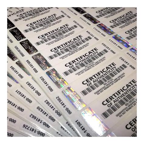 Reglow authenticity sticker