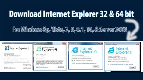 Reinstall Internet Explorer 32-Bit