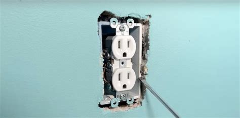 Reinstall the Cover Plate to Fix Sunken Outlets