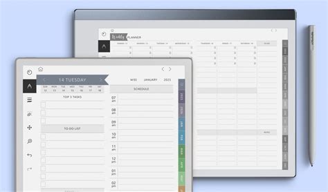 Remarkable Planner Templates