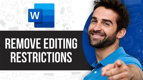 Remove Editing Restrictions from Word