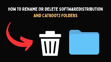 Rename SoftwareDistribution and catroot2 Folders