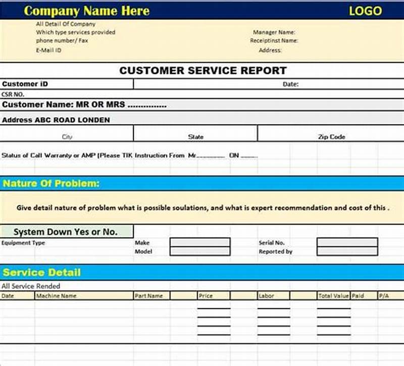 Report Form Sample