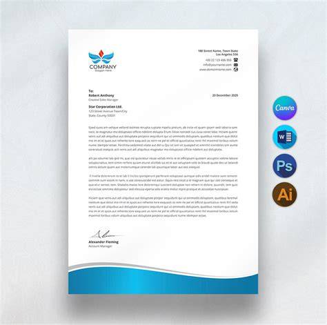Representative Logo Letterhead
