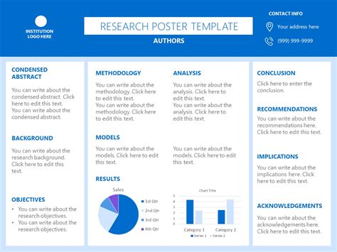 Research Poster Template For Powerpoint
