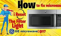 Reset Filter Button On GE Microwave