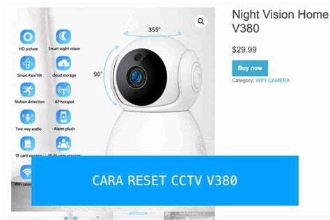Reset Kamera