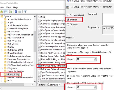 Resolution 3 Group Policy Settings