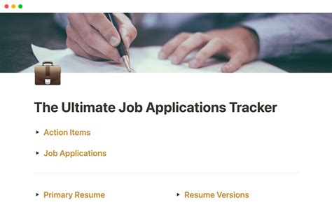 Resources for job applications