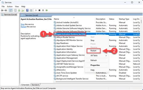 Restart Server Service