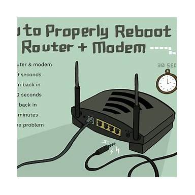 Restart router dankomputer untuk game online
