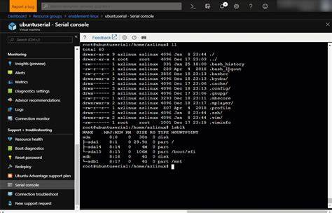 Restarting Your VM to Access GRUB in Serial Console