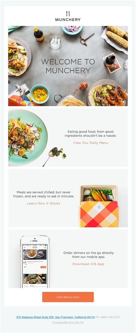 Restaurant Email Marketing Templates