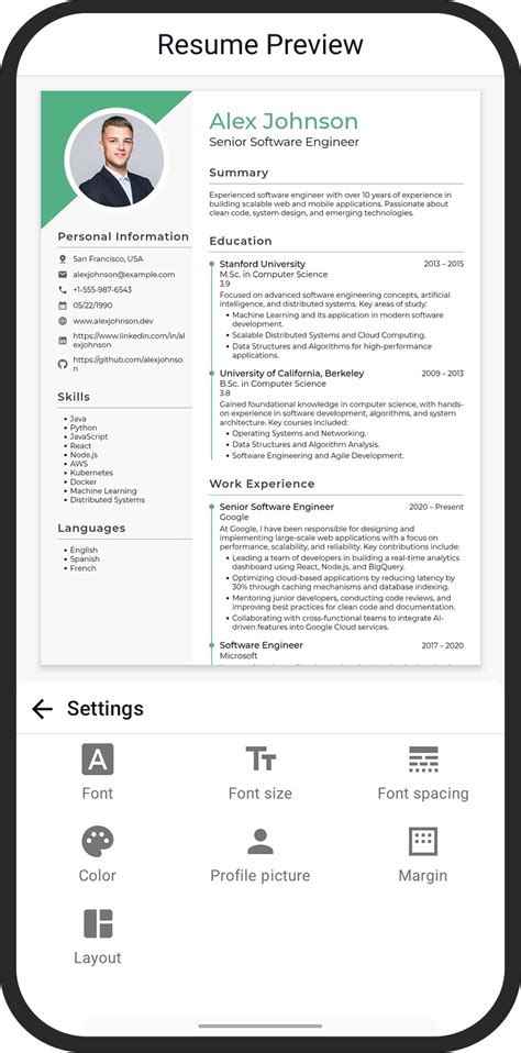 Resume Builder
