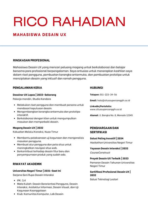 Resume Magang