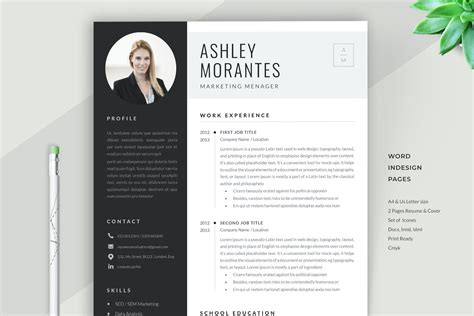 Resume Templates Apple Pages