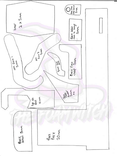 Reverse Bear Trap Template