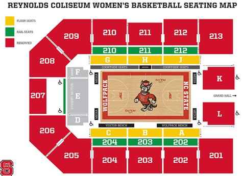 Reynolds Coliseum Seating Chart